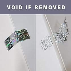 550 pcs Tamper Proof Hologram Stickers High
