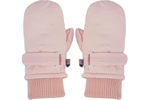 CaySep Kids-Winter-Ski-Gloves Boys-Girls Windproof-Water-Resistant-Thickened-Velvet-Warm-Mittens for Cold Weather 2-4Y