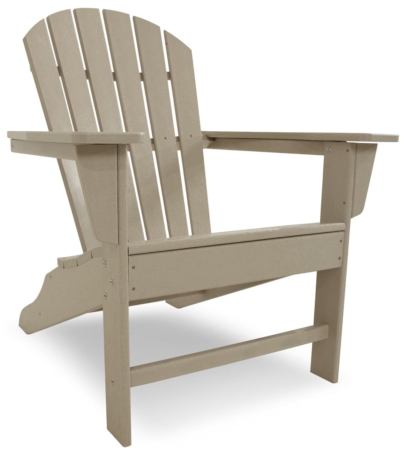 Poly-Wood SBA15SA South Beach Adirondack Chair, Sand 845748009720 | eBay