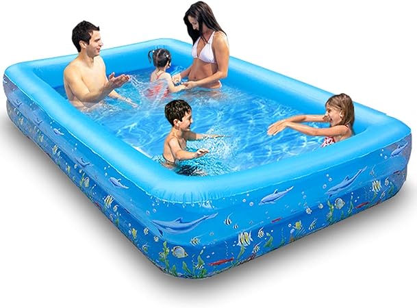 Amazon Fieldoor ジャイアントファミリープール 全長3 0mタイプ マリン ビニールプール 家庭用プール ジャンボプール 大型 プール おもちゃ