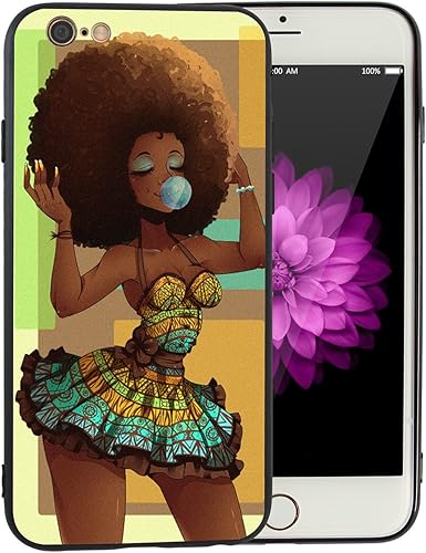 Amazon Com Afro African American Girl Iphone 7 8 Case Afric Women