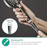 Hansgrohe Isiflex Shower Hose 1.25m Brushed Black Chrome view 2