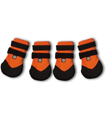 Amazon Ultra Paws Durable Dog Paw Protector Dog Boots Dog Shoes Black Light Duty Heat Water Resistant Dog Booties for hot Pavement for Small Dogs Size 2 Pet Boots Pet Supplies