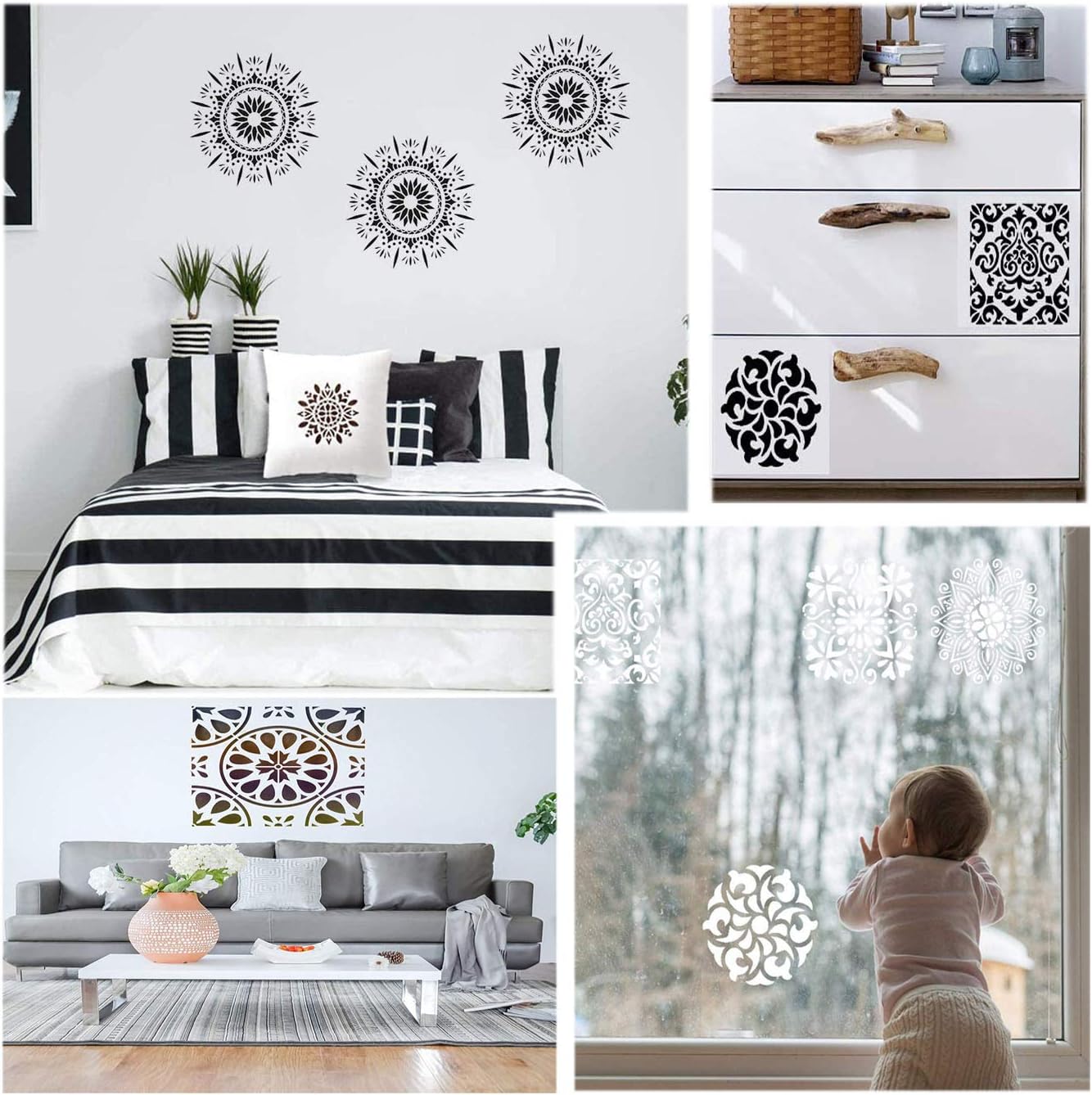 Stencil Cuori, Stencil Cuore, Stencil Amore, Stencil Per Pittura, Stencil A4, Stencil A5 Stencil Fai Da Te Stencil Riutilizzabile Stencil 8x10