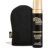 Bondi Sands Liquid Gold Self Tanning Foam + Application Mitt | Includes Lightweight Sunless Foam + Reusable Mitt for a Flawless Finish ($32 Value)