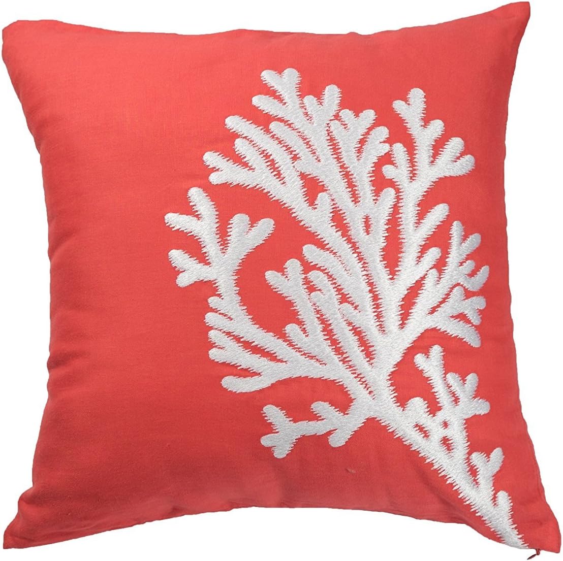 KainKain Orange Coral Reef Couch Cushion Cover, Nautical