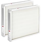 2 Pack AS-550 F301H HEPA Filter Compatibile with BlueDri 550 Stage 2 Air Filter,16" x 19" x 2" F301H HEPA 550 Filter Replacement Filter for Bluedri,VEVOR and Dri-Eaz