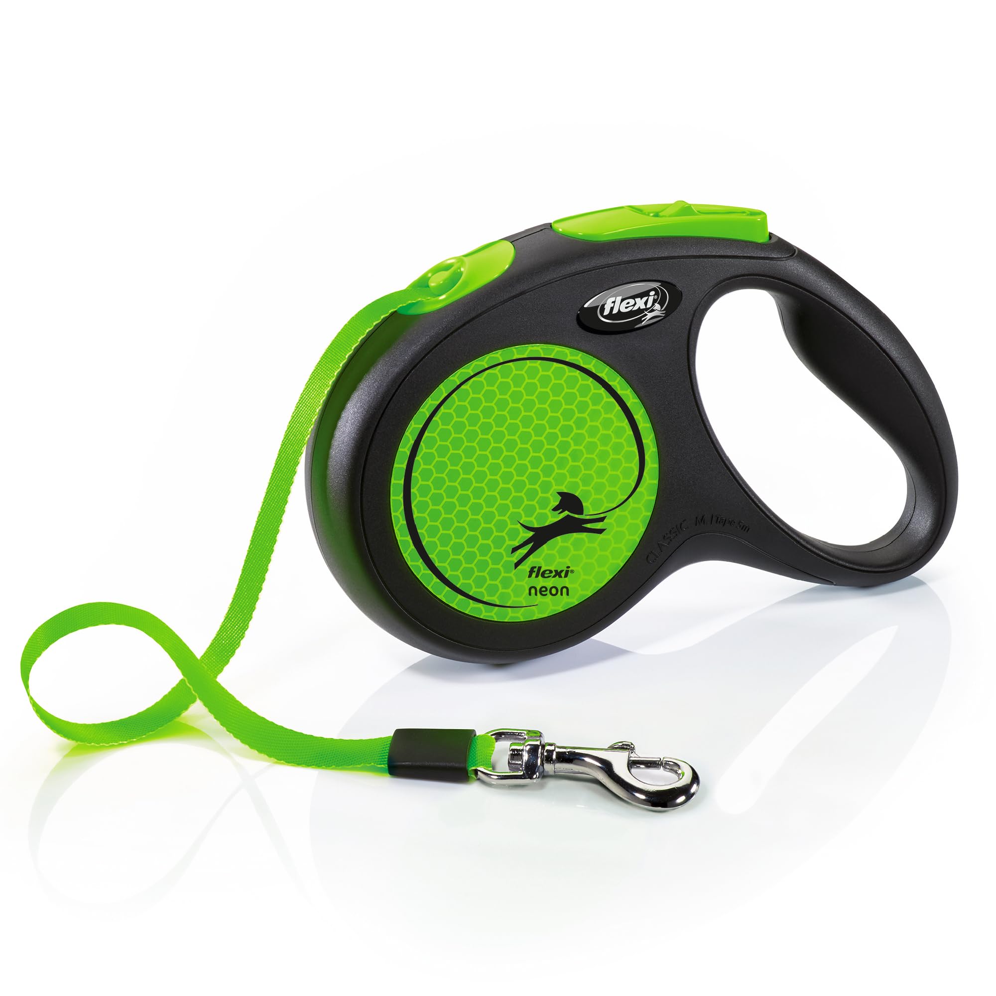 flexi New Neon XS Tape 3 m black/neon yellow — image 1