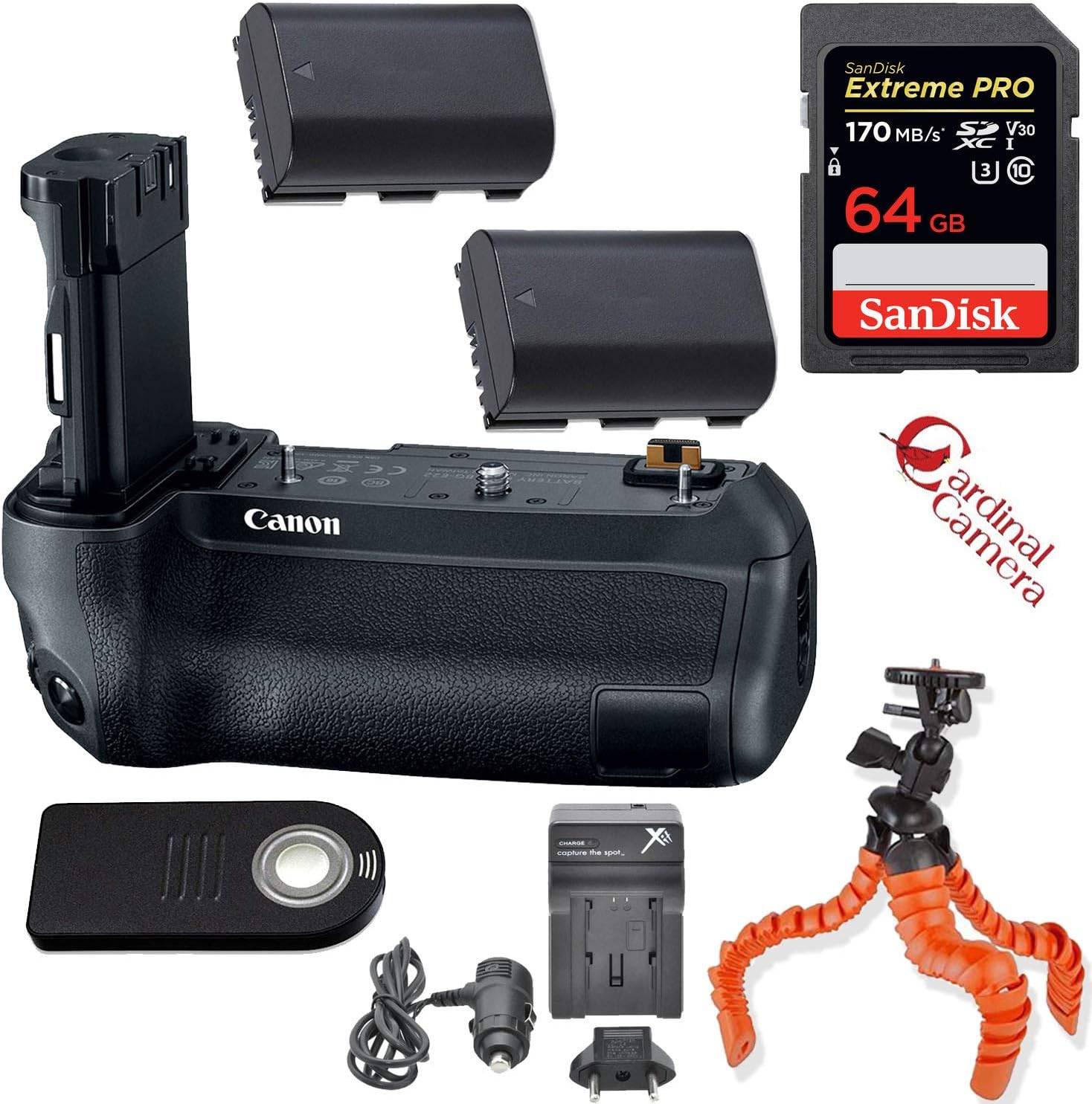 Battery Grips Electronics LPE6 Canon BGE22 Battery Grip for EOS R