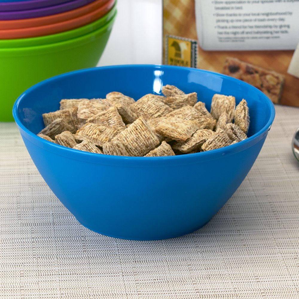 Set of 8 Fresco Plastic Cereal Soup Bowls, 28oz, 6inch, New, FREE SHIPPING 696226084964 eBay