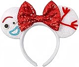 UNSPAZ Mouse Ears Headbands, Sequin Mouse Ears for
