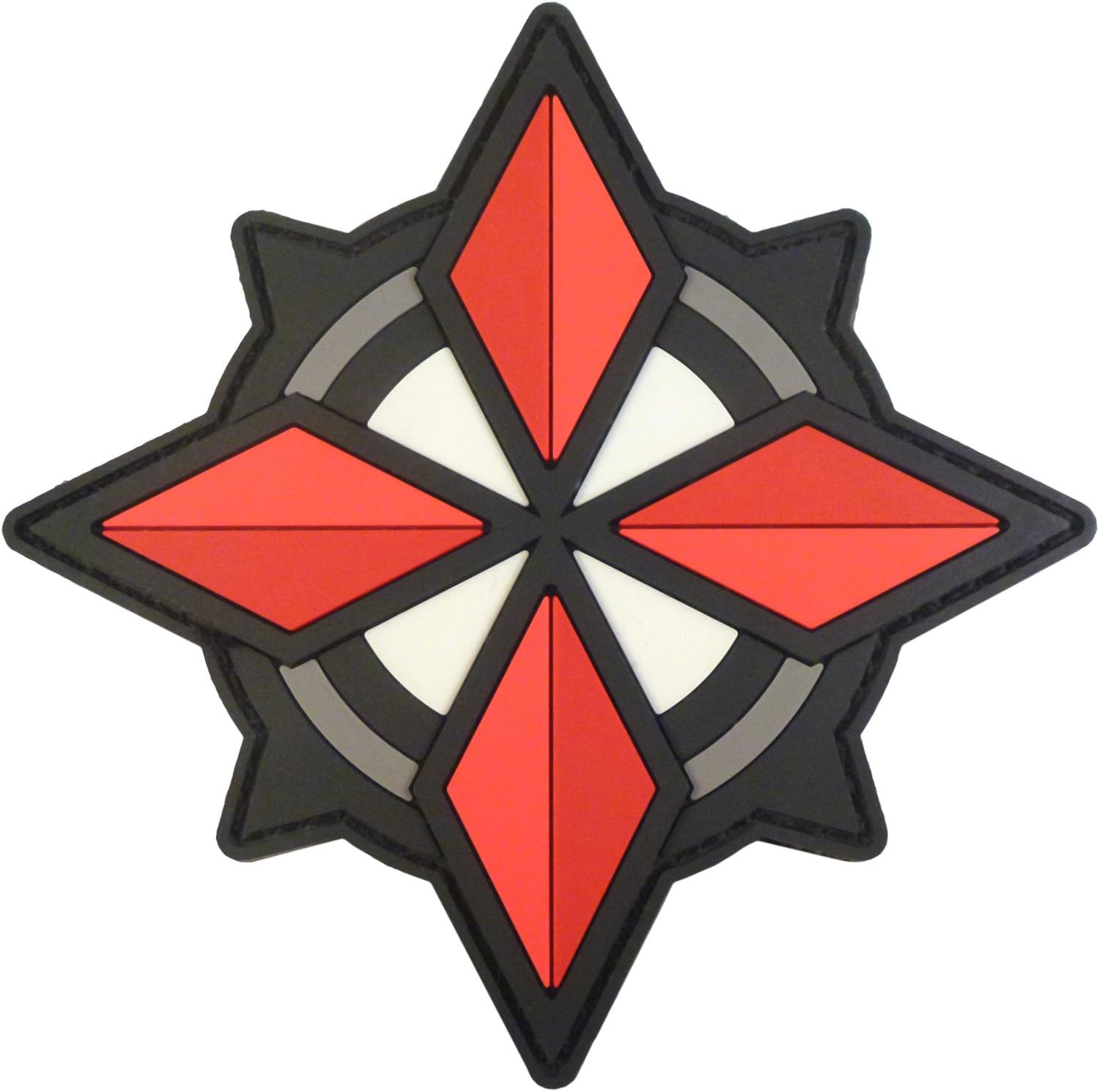 Patch 3D Resident Evil Umbrella Security Service - PVC Souple à Scratch - Logo USS Raccoon City