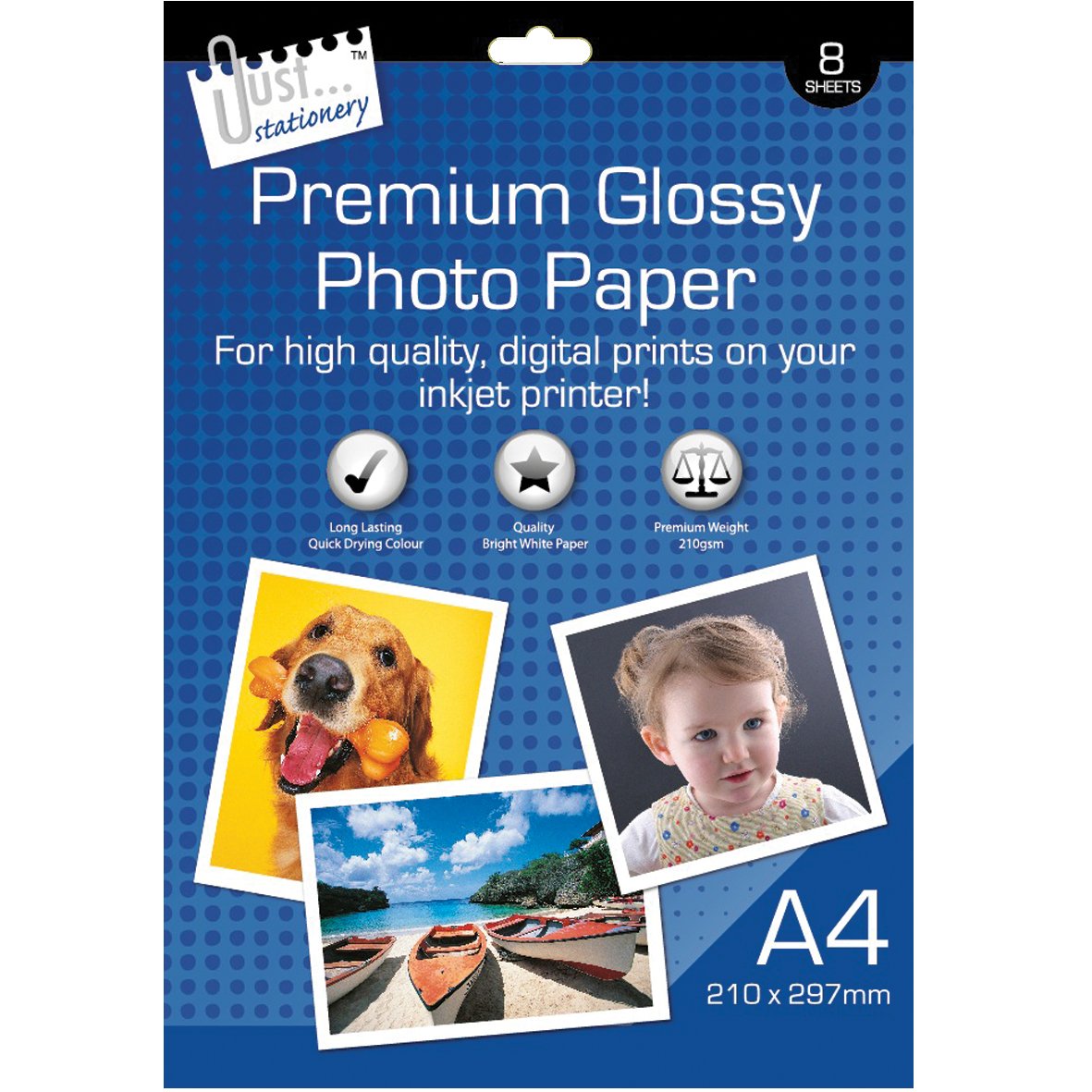 Just stationeryA4 Glossy Photo Paper, 5907