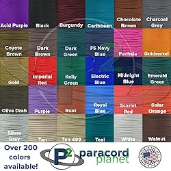 Paracord Planet - Genuine Type III 550 Paracord