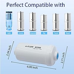 Renami Fluoride Filter, Replacement for