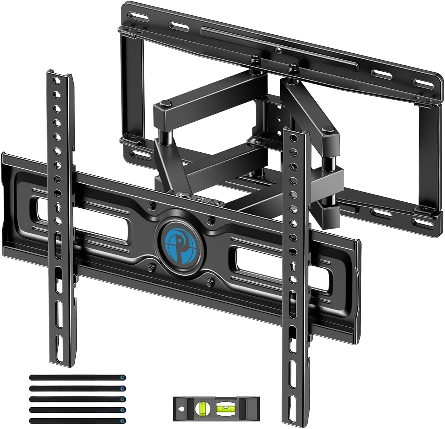 Pipishell Height Adjustable Full Motion TV Wall Mount for 26–65 inch TVs