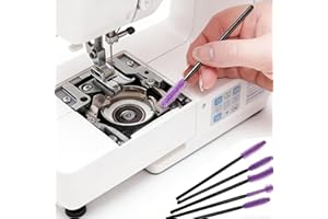 12pcs Sewing Cleaning Brushes for Crevices, Tool Brushes for Cleaning Velvet on Household Sewing Machines, Soft Brush Heads, 