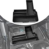 Center Console Tray for Ford Explorer 2020 2021 2022 2023 2024 Accessories | Explorer Accessories 2020-2024 ,Compartment Insert Organizer Secondary Storage Box ABS Material (Not Fit 2025 2026)