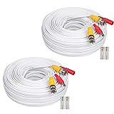 WILDHD BNC Cable,2x200ft All-in-One Siamese Video