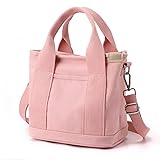 Small Cute Canvas Tote Crossbody Shoulder Bag