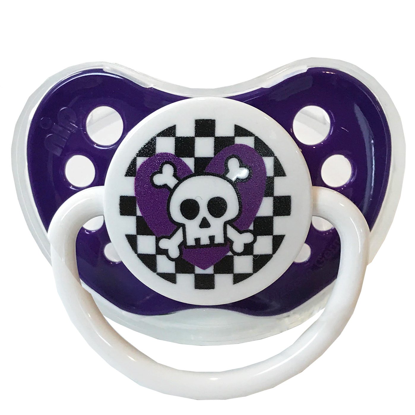 skull pacifier