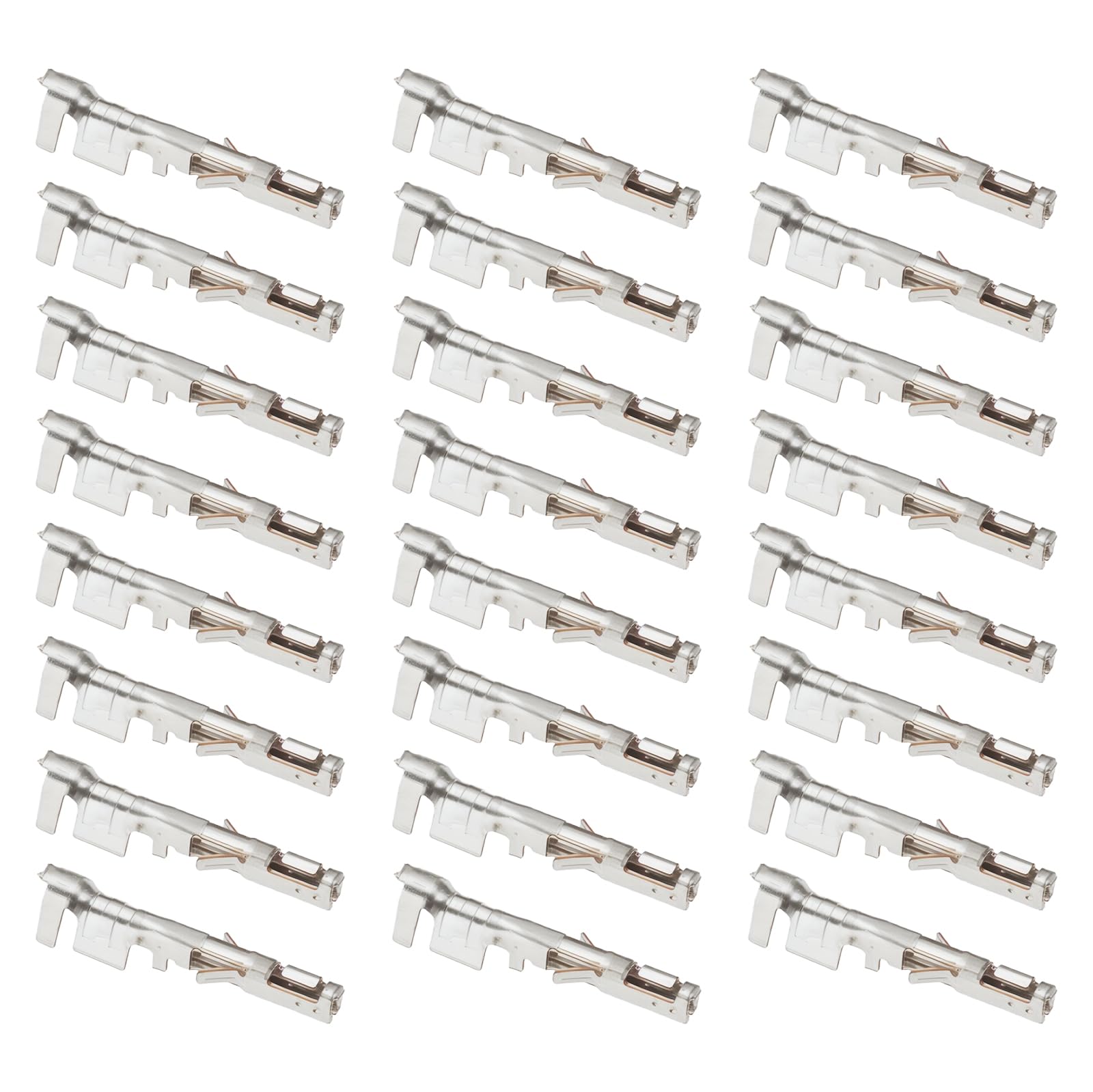 eMagTech 100pcs Crimp Pin 43030 Compatible with Molex 3.0mm Micro Fit Housing Female Micro-Fit 43030 Pin Terminal Female Pins Connector Crimp Style Pin