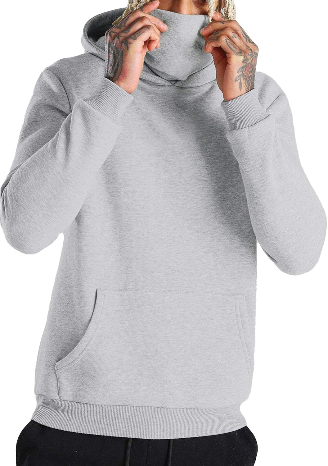 ninja neck hoodie