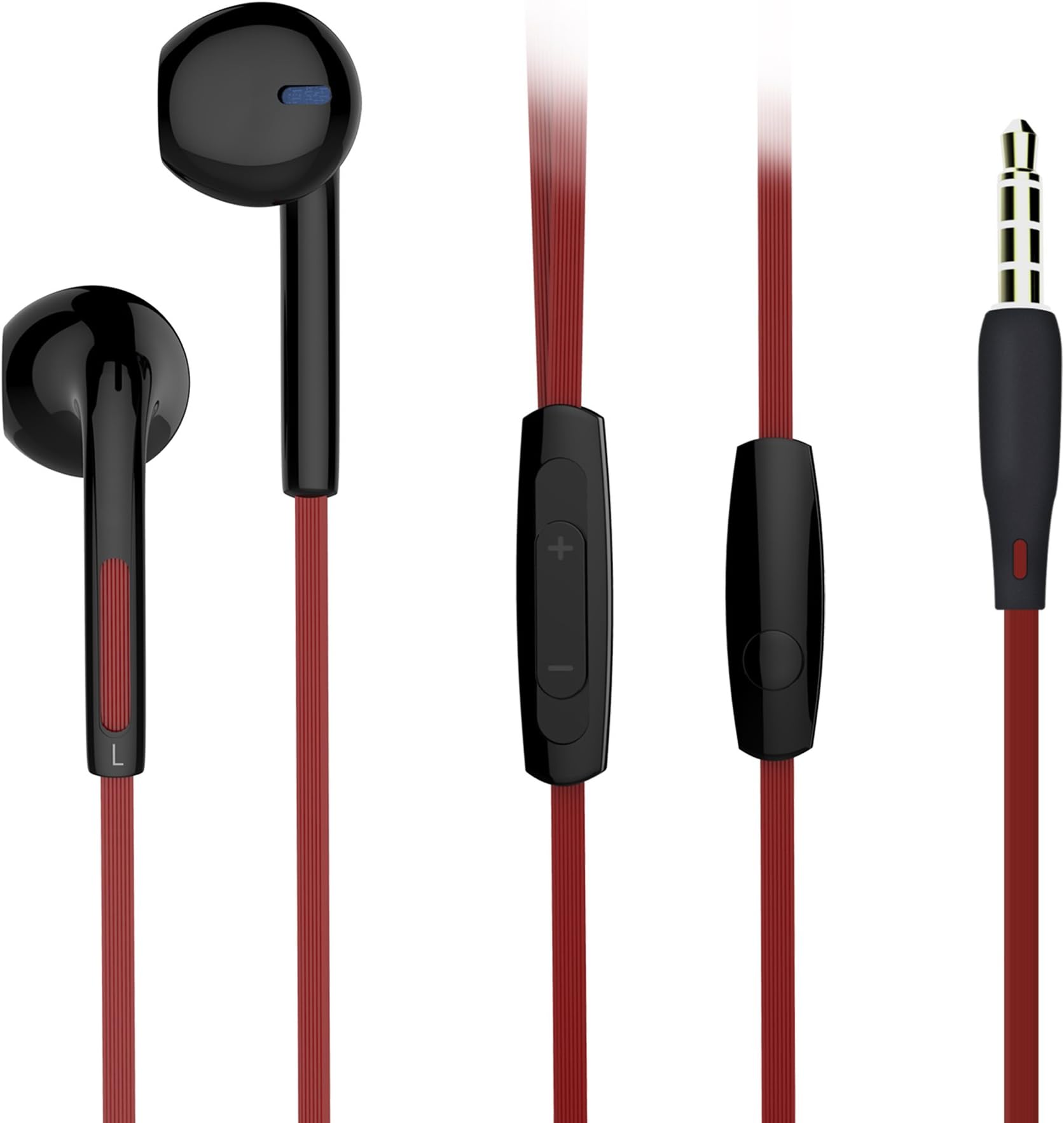 MEEPHONG SP3060 Noise Isolating in-Ear Earphones Headphones, Heavy DEEP BASS for iPhone, iPad, iPod, Samsung Galaxy