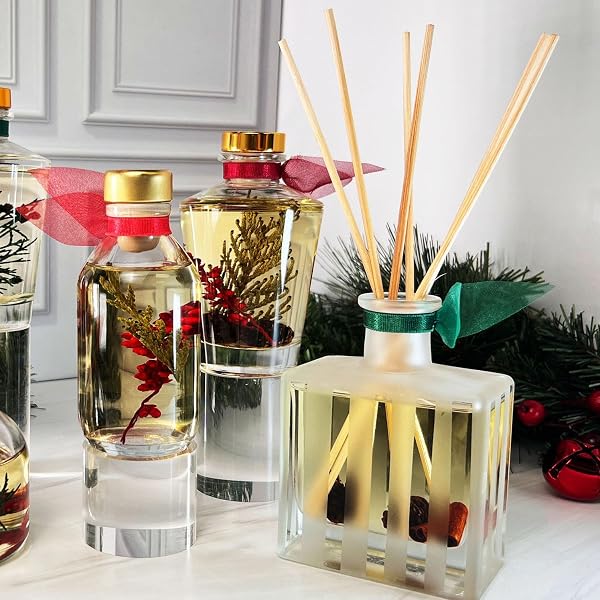 LOVSPA BIRCHWOOD PINE REED DIFFUSER SET, LIVING ROOM DECOR, HOME FRAGRANCE