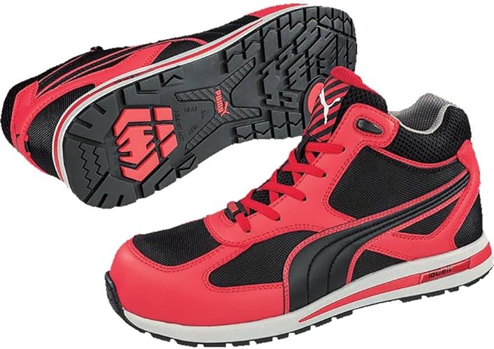 Amazon Puma プーマ プロテクティブスニーカー ハイカット フルツイスト ミッドfulltwist Mid カラー Red サイズ 25 5cm 品番 63 1 0 Puma プーマ シューズ バッグ