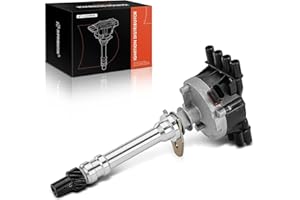 A-Premium SBC Distributor with Cap & Rotor Compatible with GMC, Chevy, Cadillac & Isuzu Vehicles - V8 5.0L 5.7L - Escalade, C