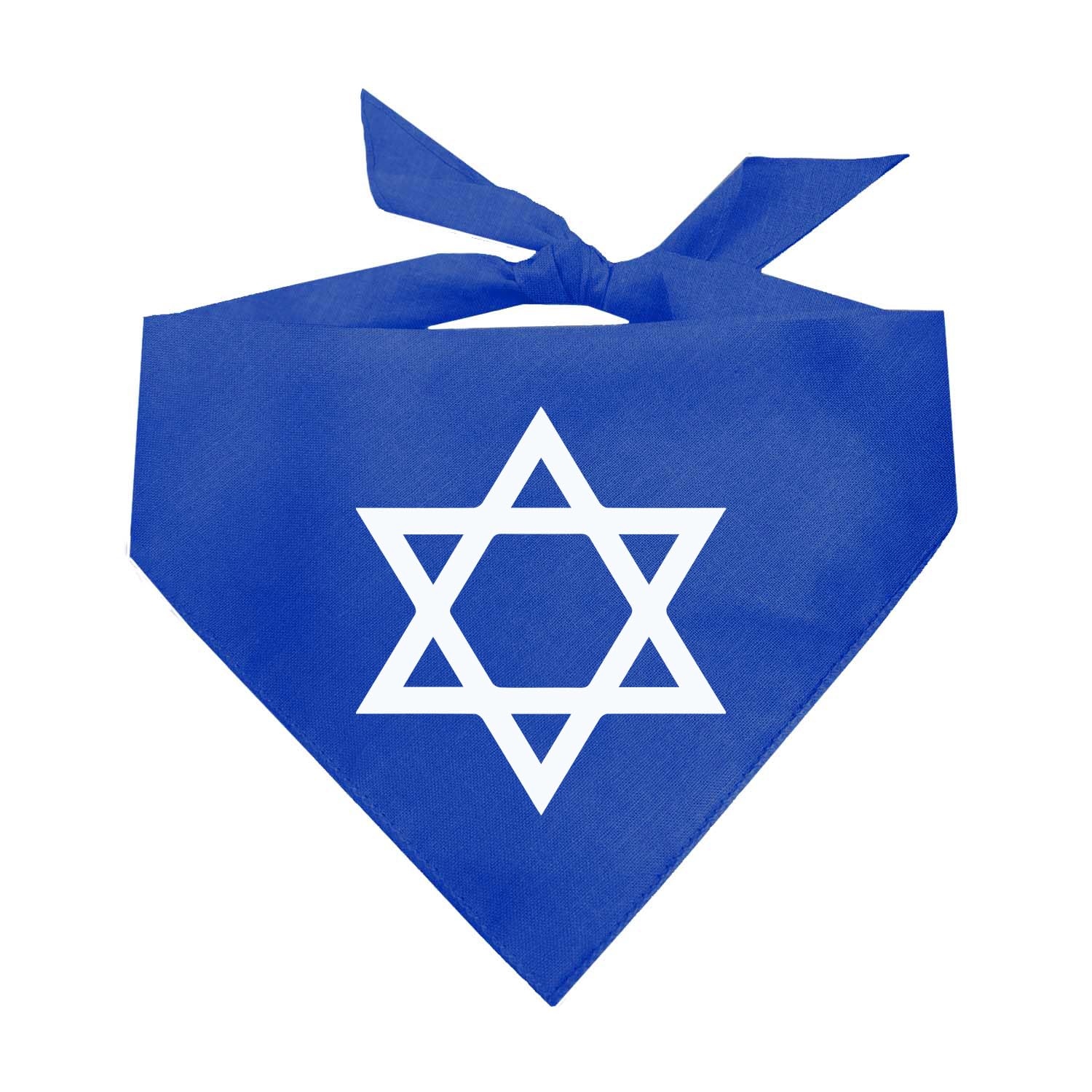 Jewish Star Dog Bandana (Assorted Colors) Rosh Hashanah Yom Kippur Hanukkah Passover