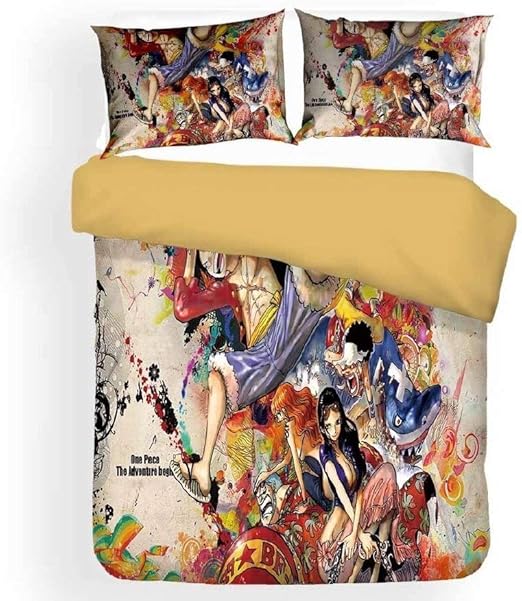 Amazon ベッドシーツは 枕カバーとワンピースかわいい女の子アニメ寝具布団カバーを設定します Size 72inch 寝具カバーセット オンライン通販