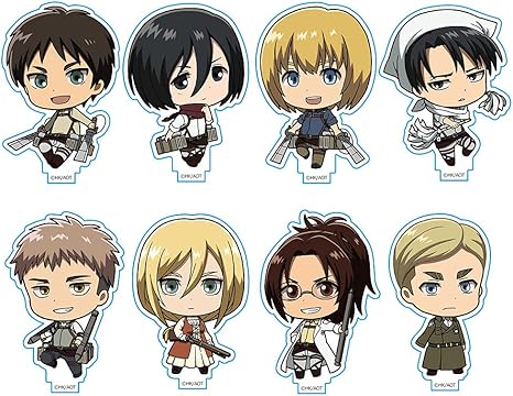 Amazon 進撃の巨人 アクリルスタンドコレクション ｖｏｌ ２ Box商品 1box 8個入 全8種類 アニメ 萌えグッズ 通販