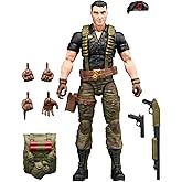 G.I. Joe Classified Series Retro Cardback Flint, Collectible 6 Inch Action Figure with 9 Accessories