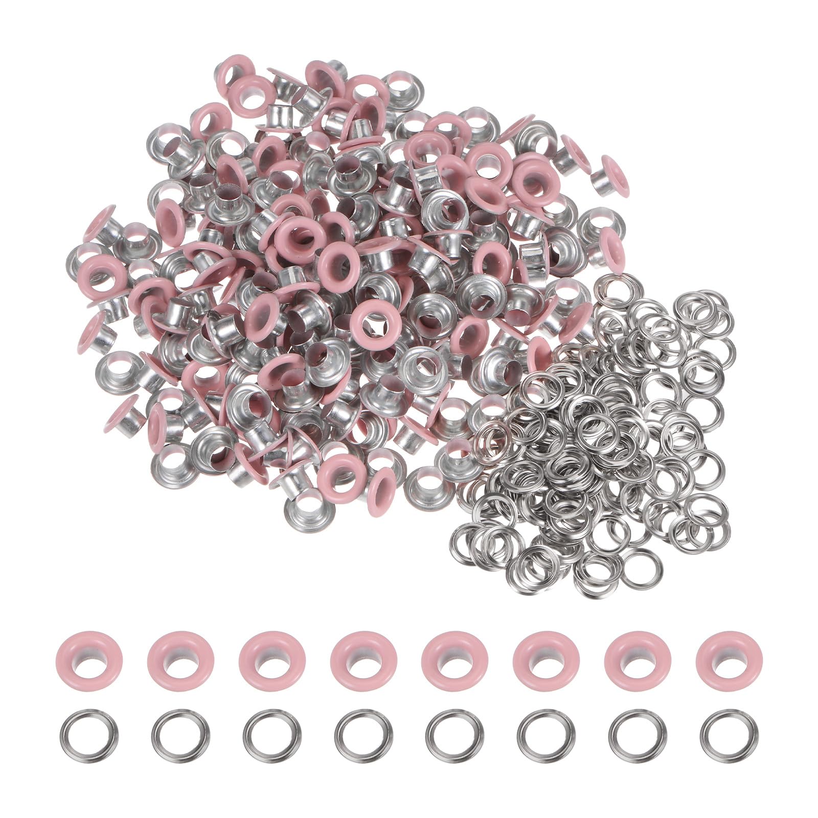 HARFINGTON 200 Set Color Round Grommets 5mm