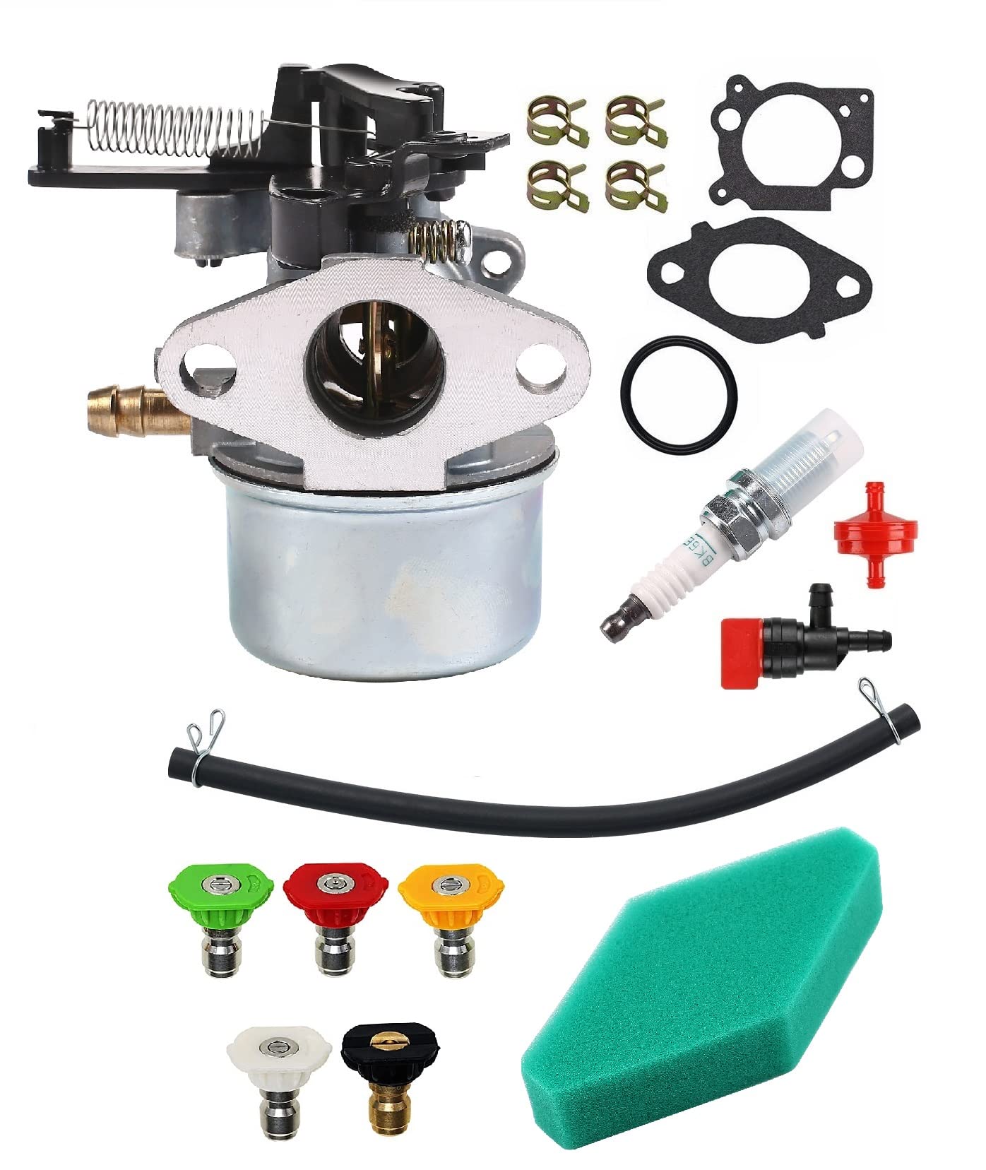Photo 1 of 591137 590948 2700PSI 2800PSI 2900PSI 3000PSI Carburetor for Troy Bilt 7.75 Hp 8.75 Hp 8.5Hp 190CC 593599 591137 Pressure Washer