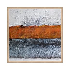 SIGNWIN Framed Canvas Wall Art Colorful Texture Canvas...