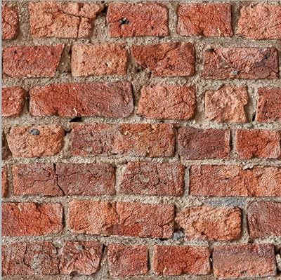 Arthouse Urban Red Brick Effect Wallpaper 53cm x 10.05m Paste The Paper