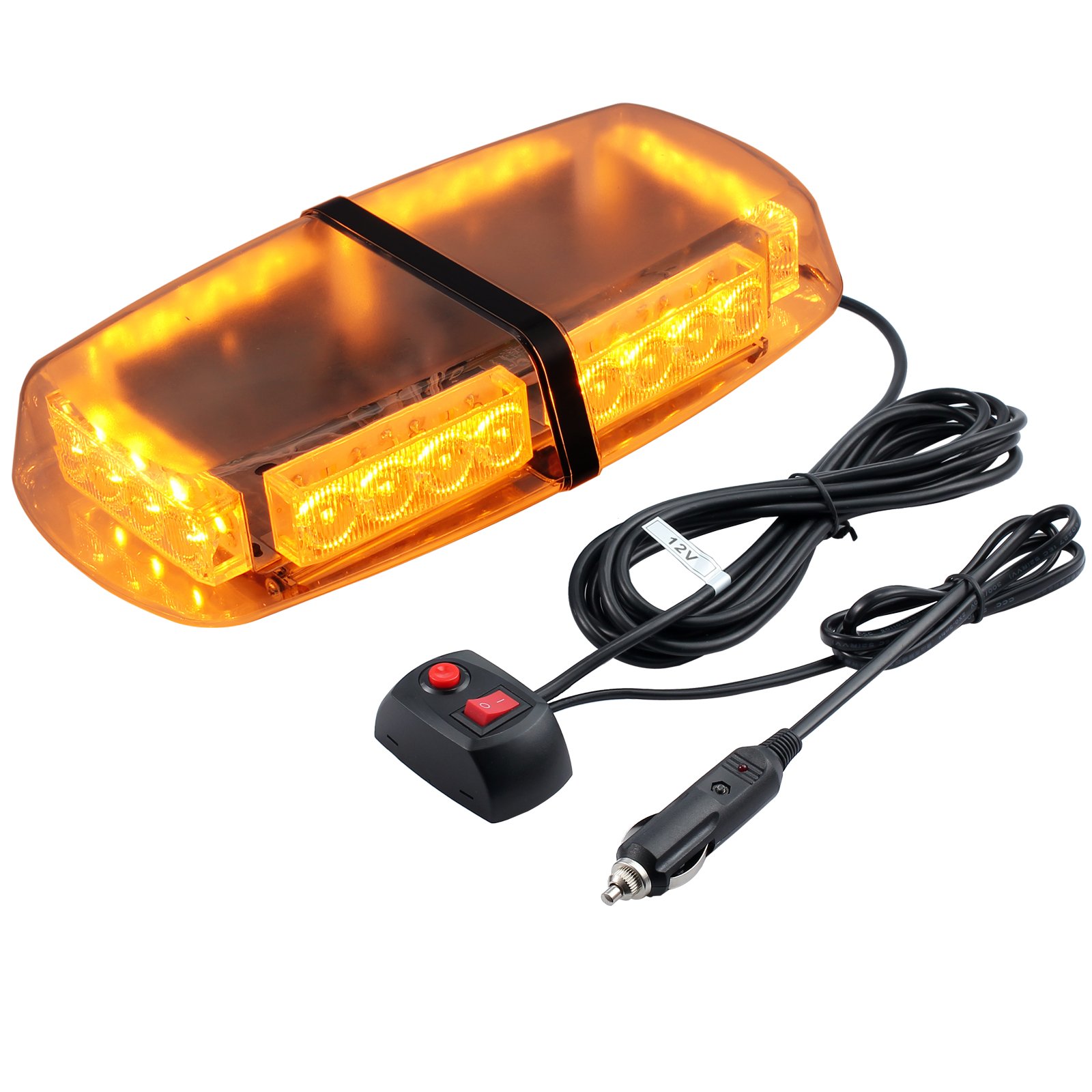 Buy PROZOR Car Roof Flashing Light LED Emergency Warning Light 12V 24W