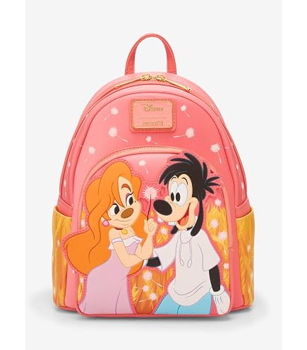 GOOFY カラフルフード付きリュック　レア商品 Amazon.com: Loungefly Disney A Goofy Movie Mini Backpack