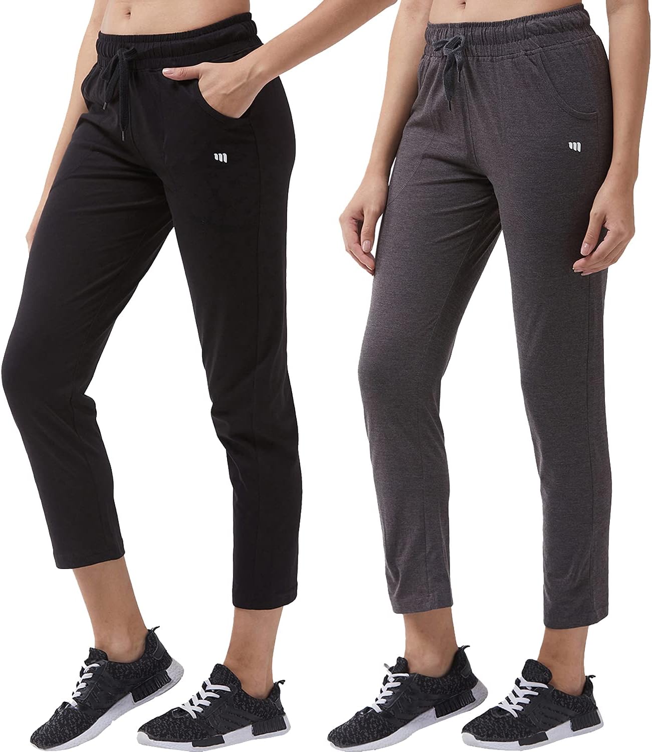 ModeveWomen Cotton Blend Pack of 2 Track Pant for Summer || Women Lower || Women Pyjama || Lounge Pants