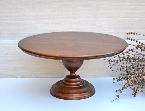 Amazon Com 16 Wood Cake Stand Rustic Cake Stand Rustic Cupcake