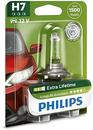 Philips 12972LLECOB1 Scheinwerferlampe H7 Long Life Eco Vision