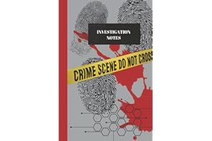 True Crime Investigation Notes Composition Notebook 100 Wide ruled pages Murder Shows Crime Podcasts ArmChair Detective