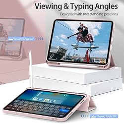 Kenke for iPad 11/10th Gen Case with Pencil Holder