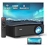 NexiGo PJ20 Outdoor Movie Projector with WiFi and