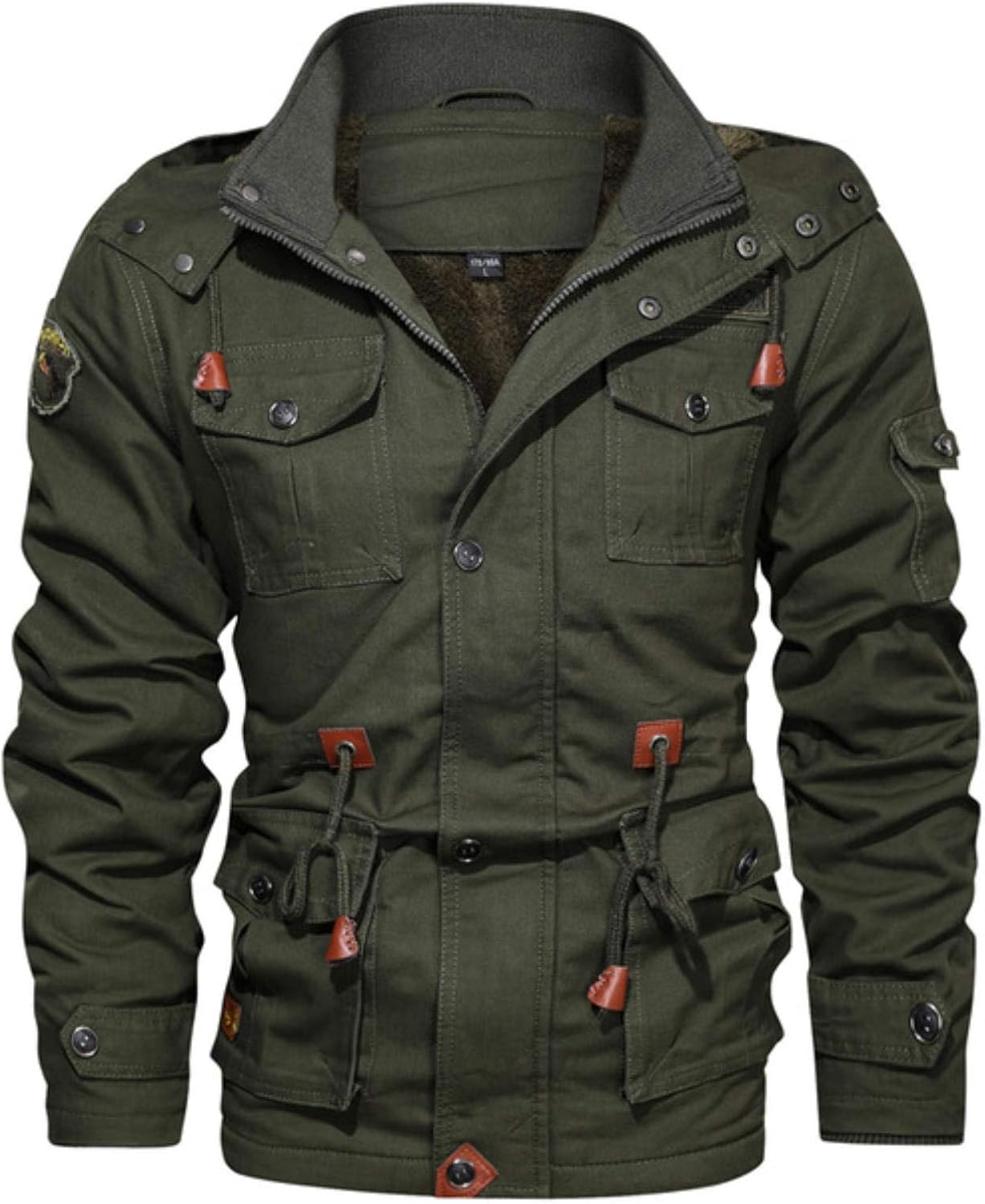 Winter Army Clothes Windbreaker Military Casual Male Outwear Thick Warm