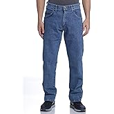 Wrangler Men's Performance Series Relaxed Fit Jeans - Light Stone, Light Stone, 38X34