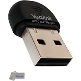 Yealink WF40 USB Wi-Fi Dongle Adapter for Desk Phones - Compatible Phone Models - T46U, T48U,T43U, T44U, T42U, T46S, T48S, T42S,T41S, T53, T52S, T27G, T29G, T46G,T48G Global Teck Microfiber Cloth